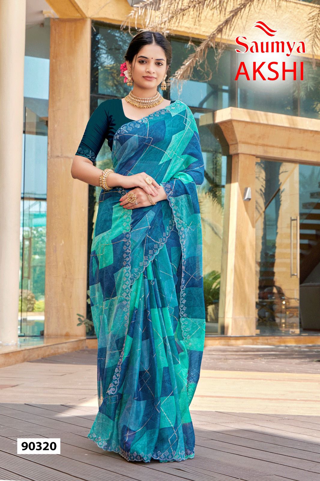 Akshi By Saumya Chiffon Printed Sarees Wholesale Price In Surat